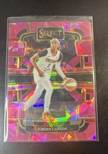 2024 Panini Select WNBA - Concourse Jordin Canada #93 Pink Ice Prizm
