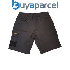 Stanley Clothing STW40027-004 Tucson Cargo Shorts Grey Rip-Stop Waist 36in STCTU