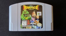 Rampage World Tour For Nintendo 64 N64 US Version Untested