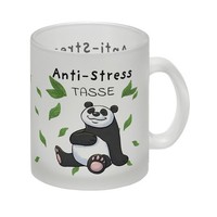 Anti-Stress Panda Glas Tasse