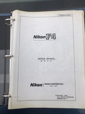 Nikon F4 Camera Service Repair Manual Original