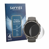 4X Displayschutz Full-Screen FüR Garmin Fenix 9 (47 Mm)