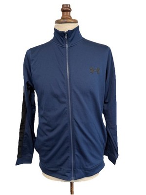 Under Armour M Dunkelblau Herren Trainingsjacke   Top Zustand