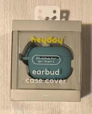 Heyday Apple AirPods Pro Case Compatible with Gen 1 Gen 2, Silicone Teal