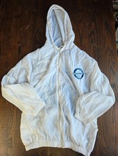 Vintage Californian Surfwear White Windbreaker Jacket Lightweight 14 to 16