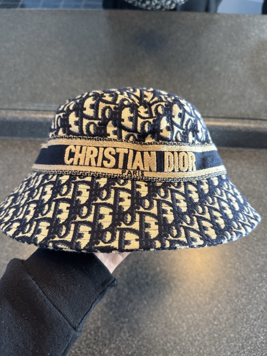 Dior Oblique Bucket Hat Men's | eBay