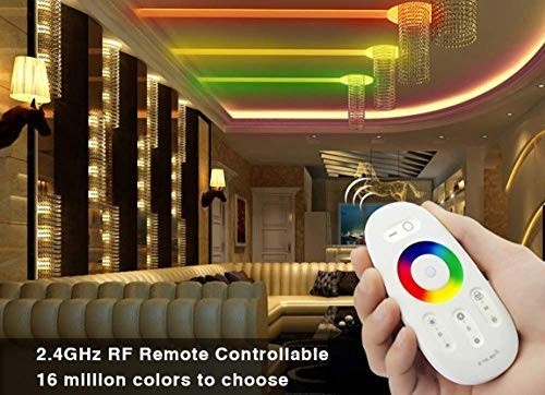 2.4GHz RF Touch Remote Controller Dimmer for DC 12V-24V RGB LED Strip Light 4pin - Picture 5 of 18