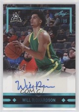 2021-22 Leaf Memories 1991 Base Platinum 68/99 Will Richardson #GLR-WR1 Auto no9