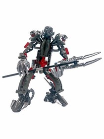 LEGO Bionicle Makuta 8593 With Kraahkan 6-hole Mask of Shadows Villain Kanohi G1