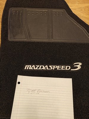 Mazdaspeed3 OEM Passenger Floor Mat New Never Used Gen1 2007-2009