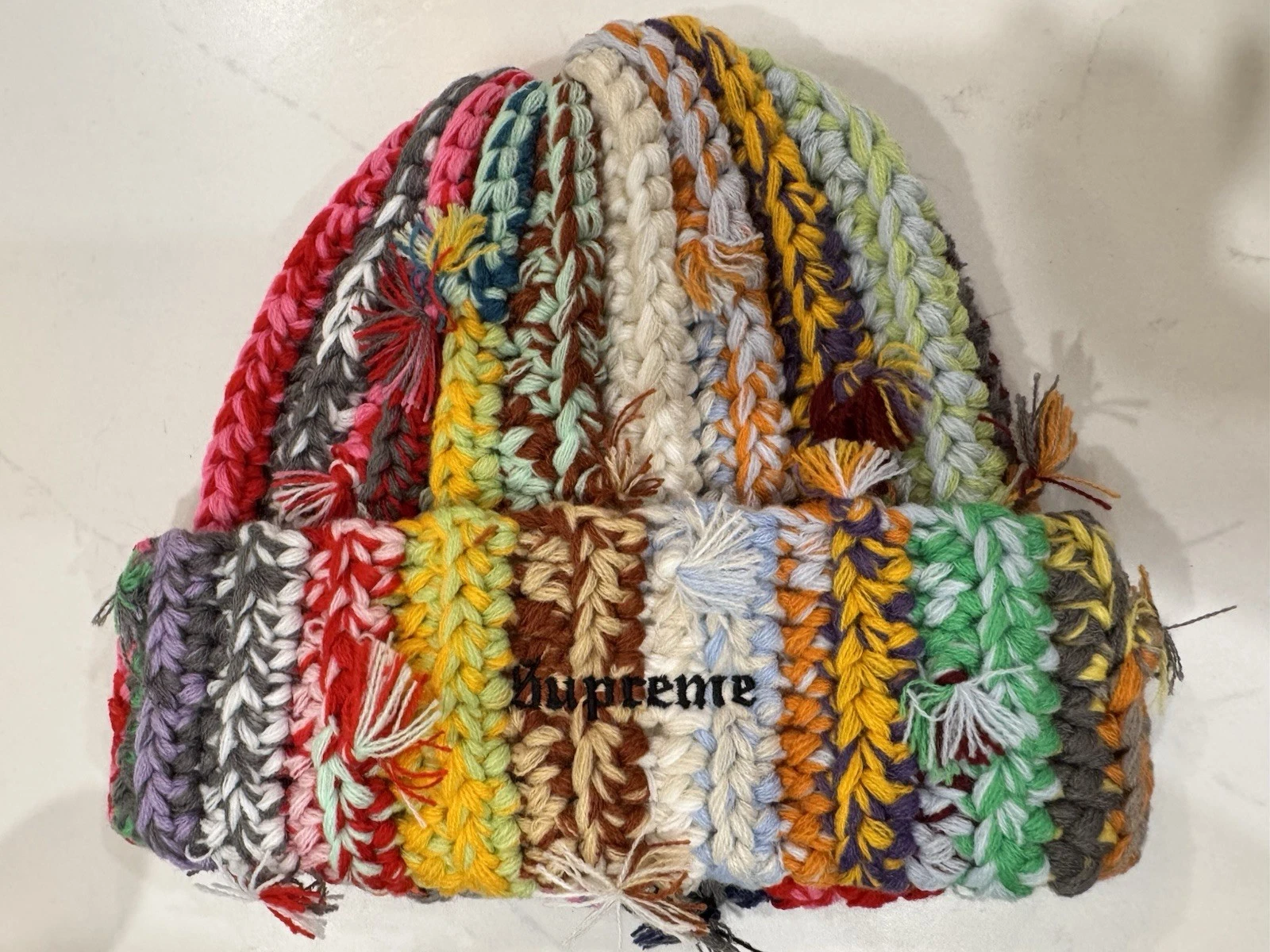 Brand New Supreme Hand Tied Beanie Multicolor FW23 AUTHENTIC!
Opens in a new window or tab