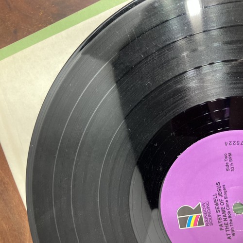Vintage Patsy Sewell Vinyl LP At The Name Of Jesus Rainbow Sound Gospel 1980s - Picture 12 of 12
