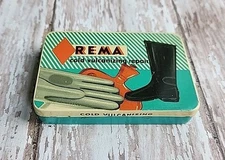 Rema Cold Vulcanizing Repair Kit Tin Boots Gloves Made in West Germany