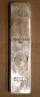 5 kilo Geiger Edelmetalle 160.77 oz SILVER BAR 5000 gram HUGE rare vintage INGOT