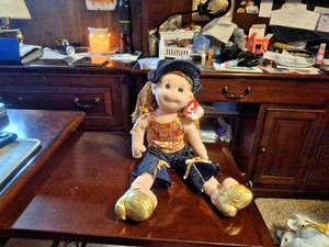 Ty Beanie Boppers “Happy Hanna” Plush Stuffed Doll
