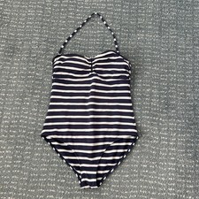 Ladies Stripe Swimsuit / Size 12 Debenhams / Nearly New cute