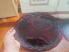 2 Avon 1876 Oval Serving Platter 13 1/2" Cape cod Ruby Red Glass New In Box — photo 2