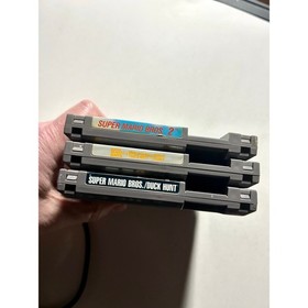 Nintendo NES Console🔥Works! Nice w/ Super Mario Bros Games Ready to play!
