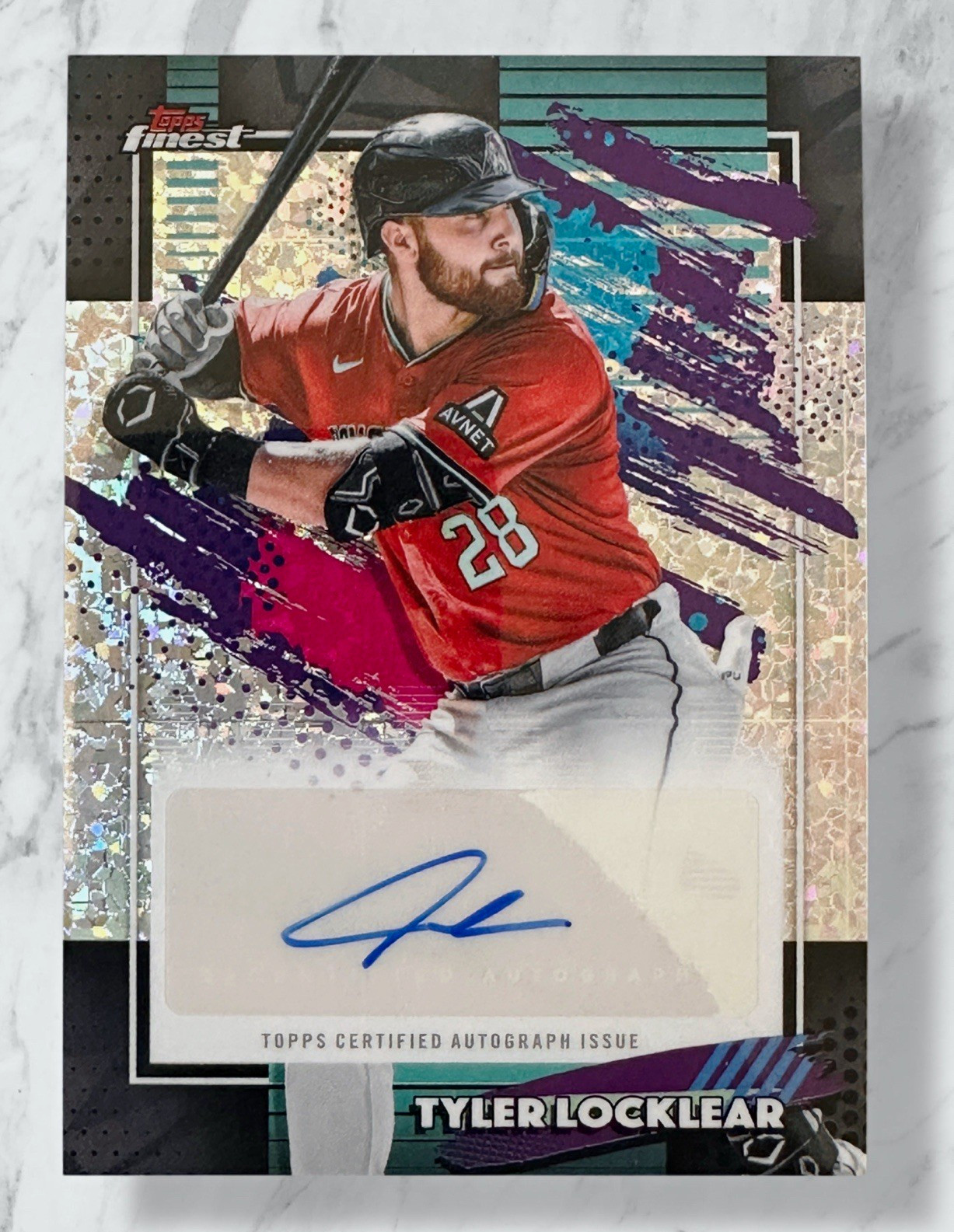2026 Topps Finest Tyler Locklear Finest Autograph FMA-TL Diamondbacks Auto