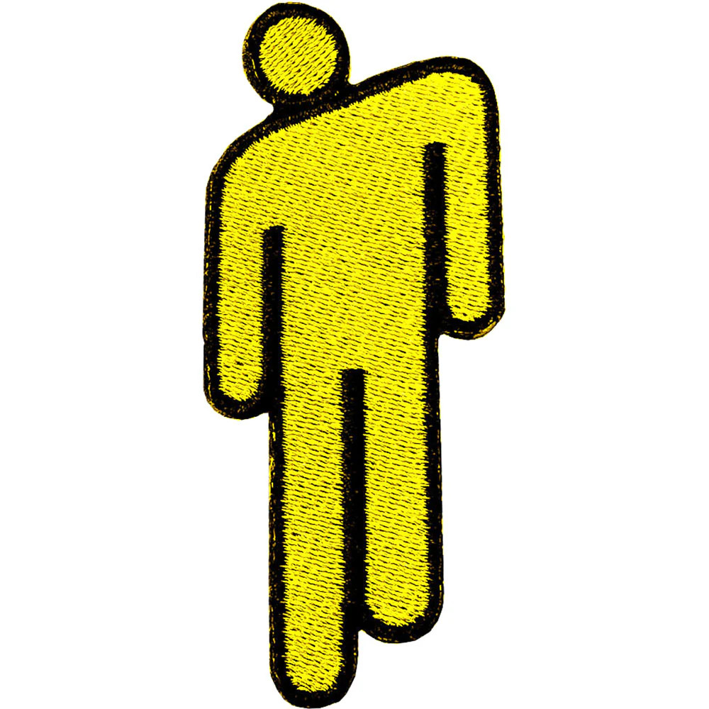 Billie Eilish Standard Patch: Blohsh Yellow OFFICIAL NEW