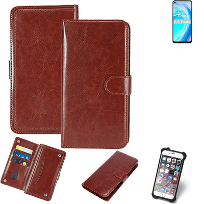 KUNSTLEDER HANDYTASCHE FÜR OnePlus Nord CE 2 Lite 5G SCHUTZ HÜLLE WALLET BOOK 