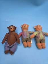 Disney  s The Country Bears Lot of 3 McDonald's Happy Meal Toys Plush