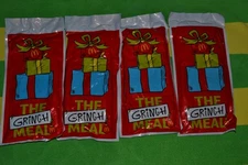 2025 McDonalds 4 PAIR OF GRINCH SOCKS PLUS GIFT CARD QUICK FREE SHIPPING SEALED
