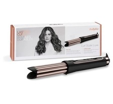 BaByliss Curl Styler Luxe curling iron, heating plates and cooling air function