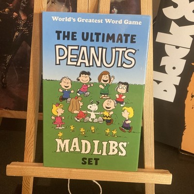 Ultimate Peanuts Mad Libs Set Word Game! Snoopy Charlie Brown NM CONDITION 