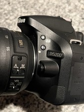 Nikon D5200 Digital SLR Camera 24.1MP Black Kit W/ AF-S DX G VR 18-55mm Lens 