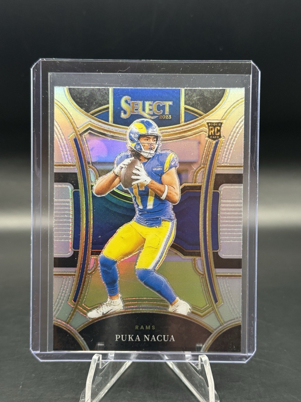 2023 Panini Select - Suite Level Puka Nacua #455 Silver Prizm (RC)
