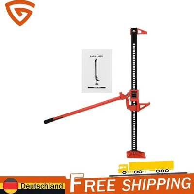 Farm Jack Wagenheber Stockwinde Wagenheber handelt 3000kg Offroad 122cm 48" - Bild 1 von 4
