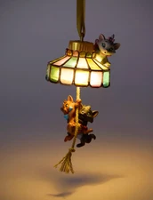 NEW Disney Store  2025 ARISTOCATS Light-Up Living Magic Sketchbook Ornament NIB