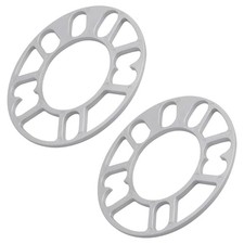 2PCS 5 mm Car Wheel Spacers, PCD 100-120mm Aluminum Alloy Hub Centric 5MM