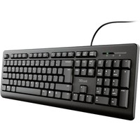 Trust Primo Kabelgebunden Tastatur Deutsch, Qwertz Schwarz Mit Numerischer