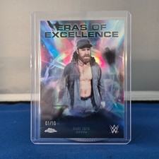 Sami Zayn #ERA-16 black refractor numbered 01/10 2026 WWE topps chrome