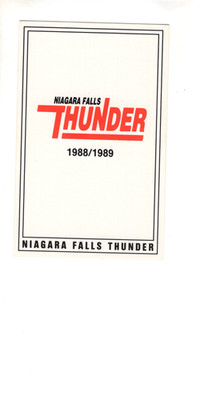 B7011- 1988-89 Niagara Falls Thunder Hockey Cards -You Pick- 15+ FREE US SHIP