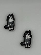 2pcs shoe charms for croc Theme Charms Bluey Bingo Cartoon Shoe Charms