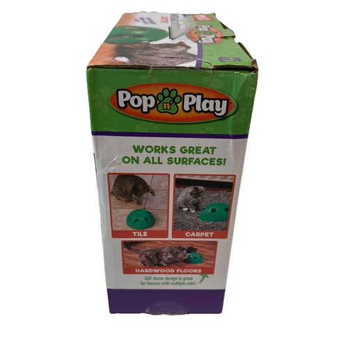 Pop N’ Play Giocattolo Gatto Movimento Interattivo Motorizzato Nuovo e Sigillato! HTF! RARO! - Foto 3 di 6