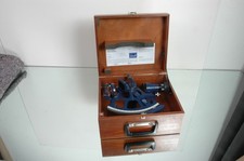 Freiberger Präzisionsmechanik Marine Navigation Trommelsextant Nr: 920101