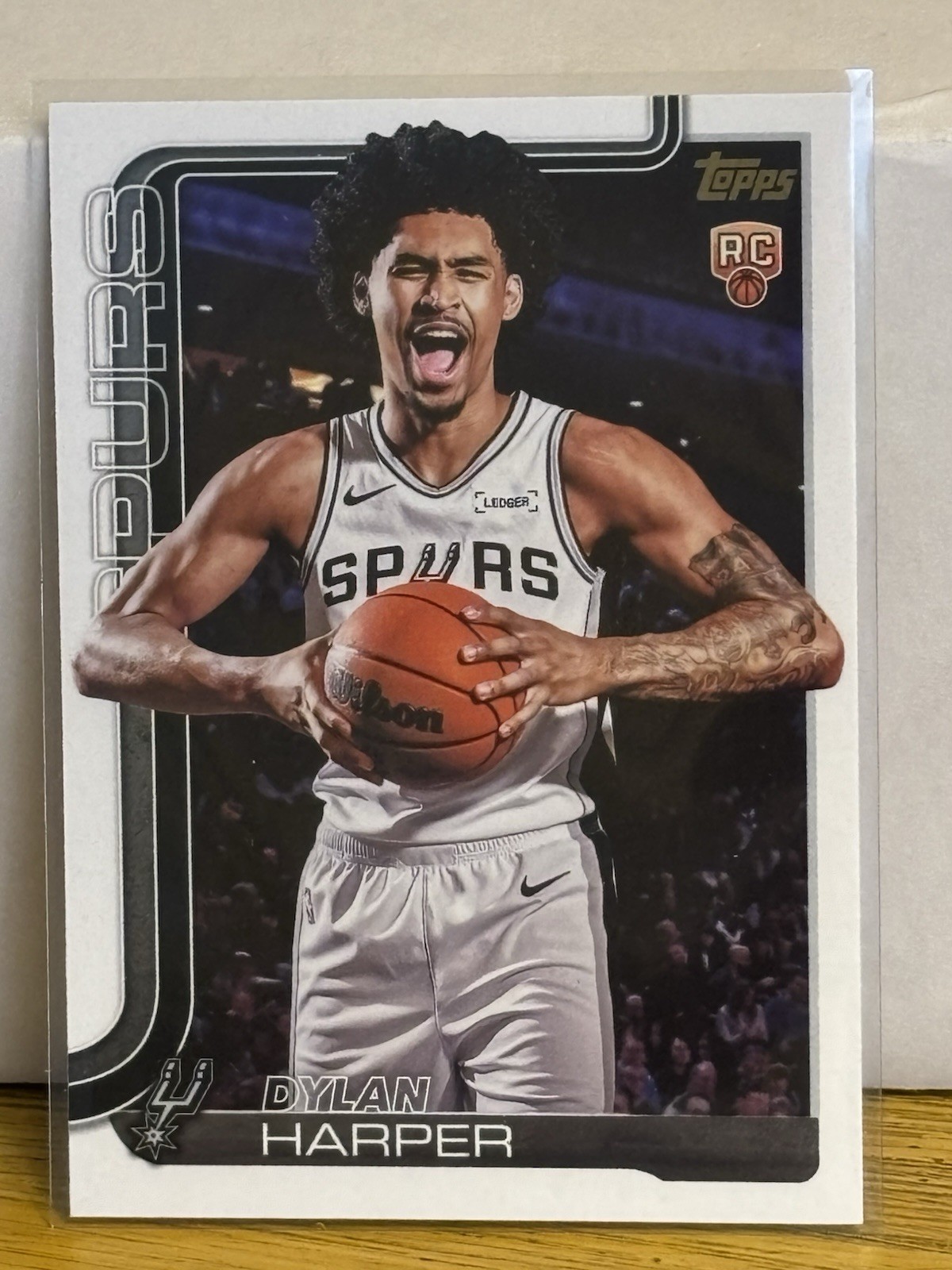 Dylan Harper - 2025-26 Topps Basketball Rookie Golden Mirror Image Variation 202