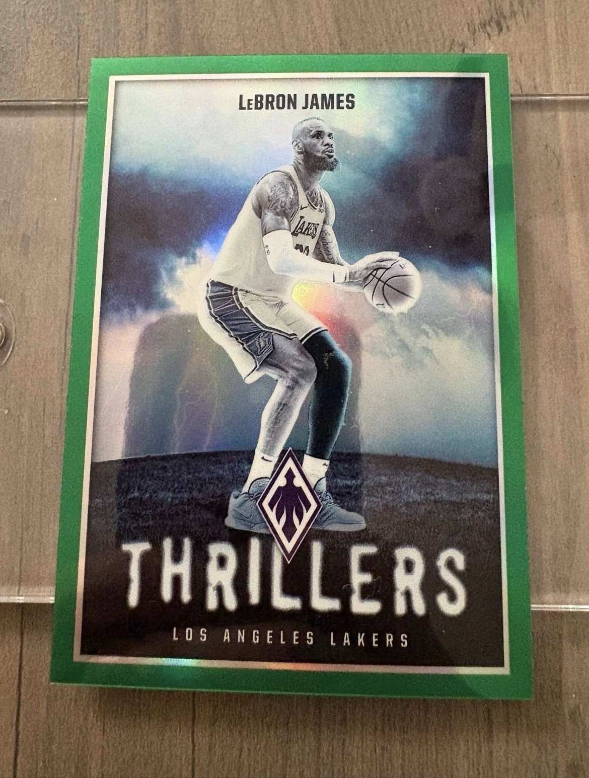 Lebron James 2023-24 Phoenix Thrillers Green Los Angeles Lakers /5