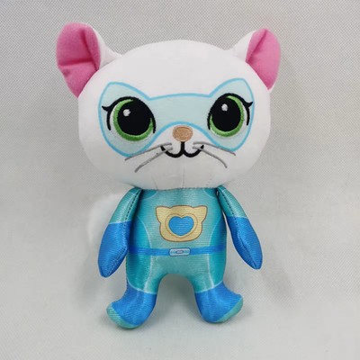 Super Kitty Super Soft Plush Toy Doll Green Kitten Doll Children's Toy