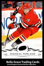 2018-19 Upper Deck Micheal Ferland #290 Carolina Hurricanes NHL Hockey Base Set 