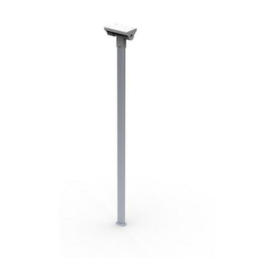 Pata Pie de Mesa Plegable Lippert Comet Gris 720 mm Aluminio Camper Autocaravana