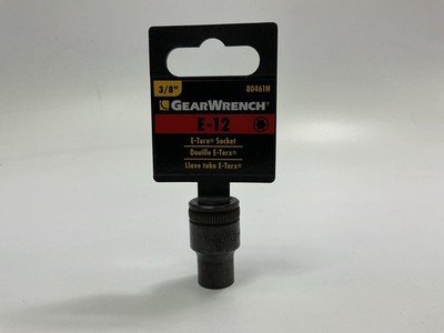 Gearwrench 80461 3/8'' Drive External Torx Socket E12
