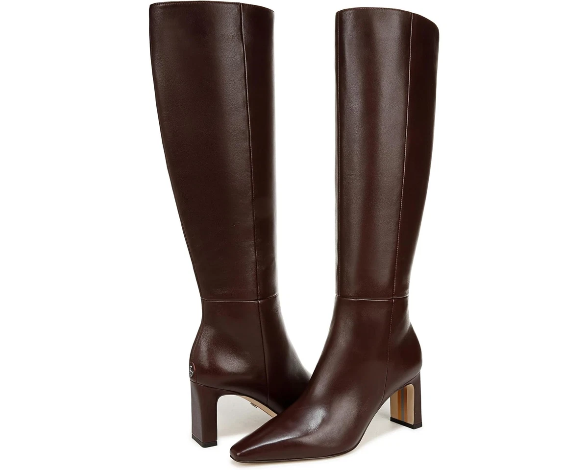 Lot De 2 Bottes D'équitation Sam Edelman Cuir Noir Et Marron - Tailles 8-9 - Occasion