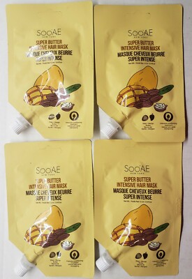 SOOAE Super Butter Intensive Hair Mask Lot of 4 