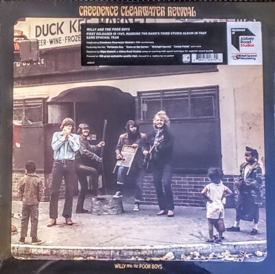 CREEDENCE CLEARWATER REVIVAL WILLIE & THE POOR BOYS- 180 GRAM LP '' NEW, SEALED ''