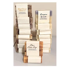 Lot of 17  Assorted Scented Bath Soap Bars New